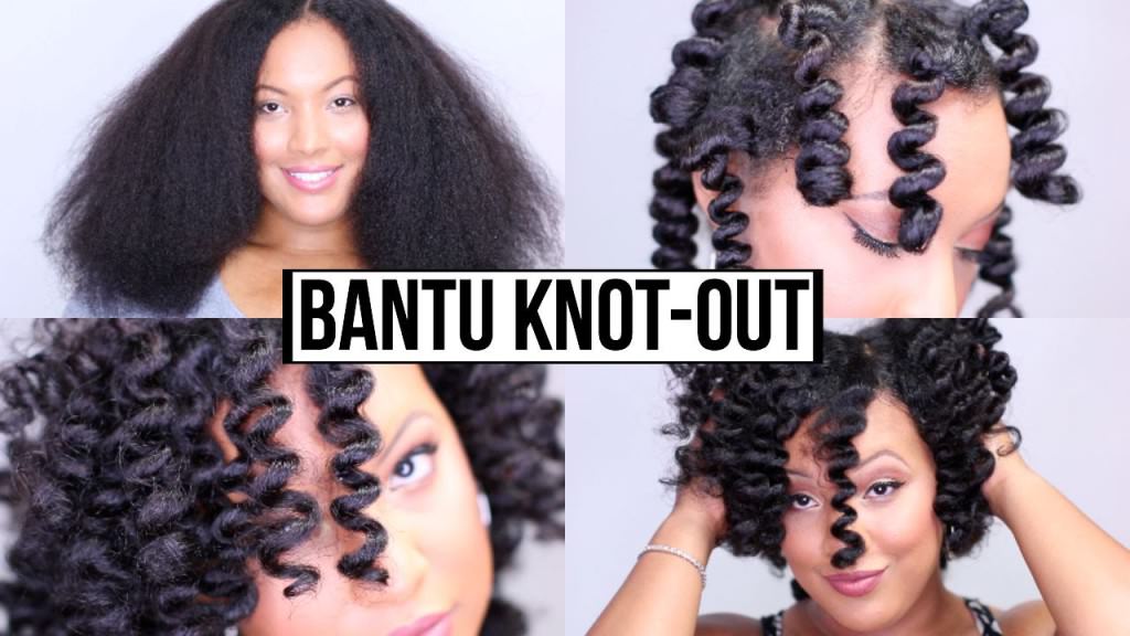 bantu knots long hair