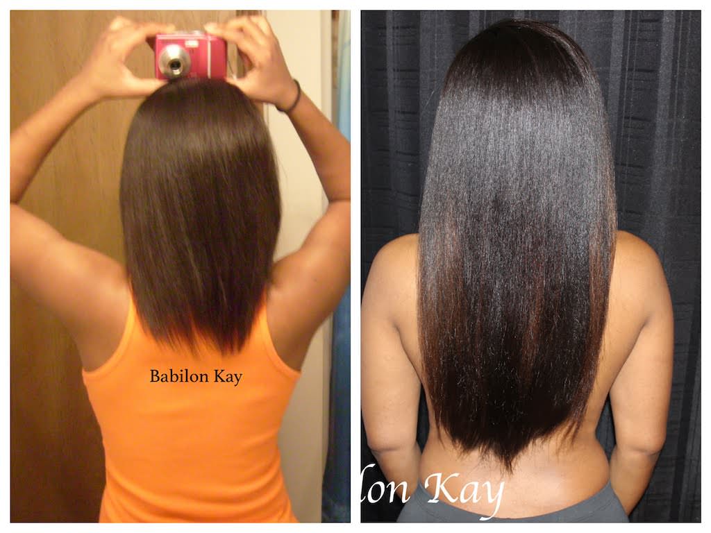 waist length natural hair