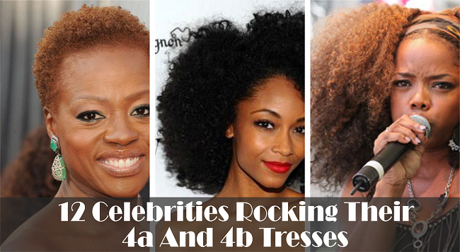 12 Celebrities Rocking Their 4a And 4b Tresses