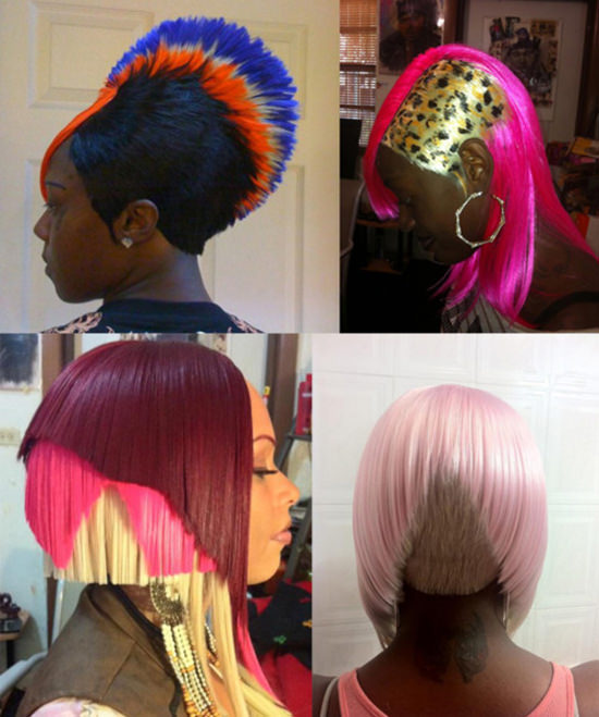 Too Much Color - Muti colored weaves