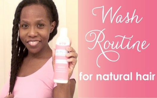 LUV naturals Kimmaytube wash day routine