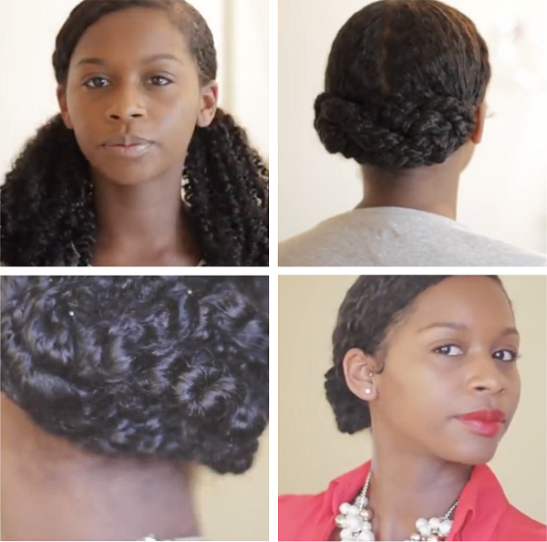 Low Criss Crossed Bun – Grown and Sexy Holiday Hair