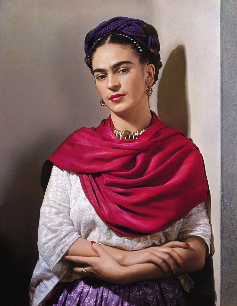 Frida Kahlo Flowers GIF