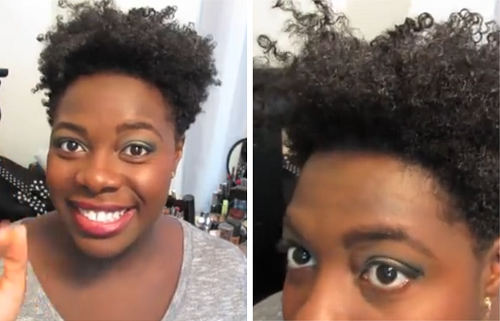 Defining Curls With A Denman Brush - 4b 4c Natural Hair