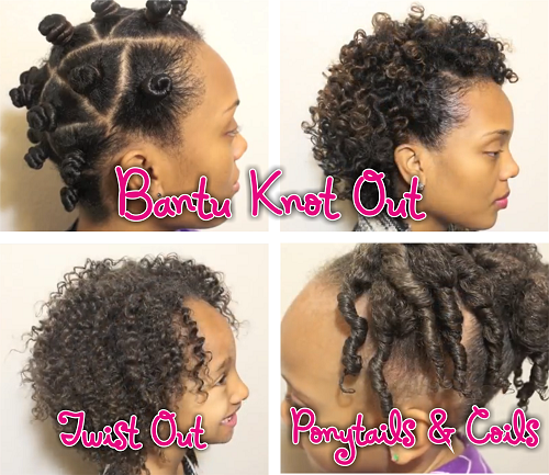 Family Hair Care Transitioning Bantu Knots And Kids Hairstyles