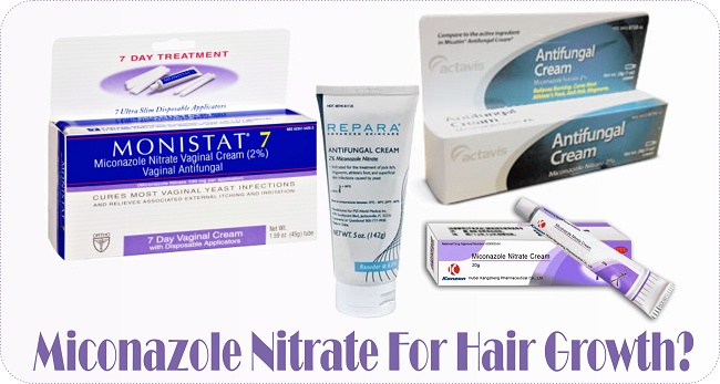 Miconazole Nitrate for hair growth