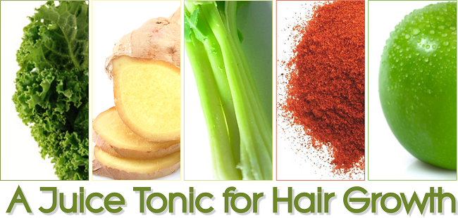 A juice tonic for hair growth