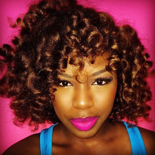 Flexi rods outlet on dry hair