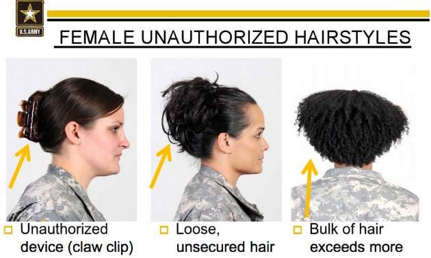 Are The New Army Regulations Inherently Discriminatory To Natural Hair