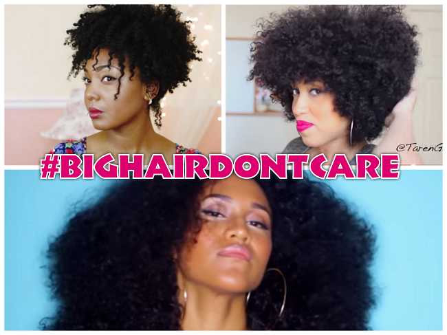 Big Sexy Springtime Natural Hair Puffs And Afros