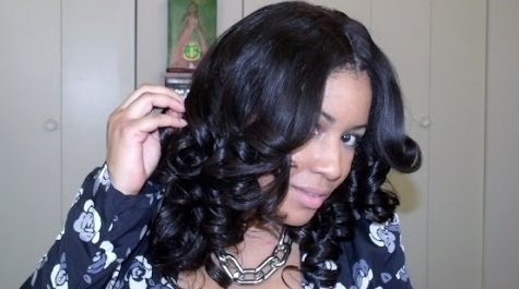 Roller Set Hairstyles With Weave