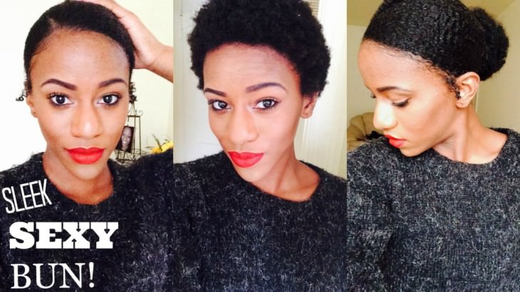 How To Create A Faux Bun On A TWA