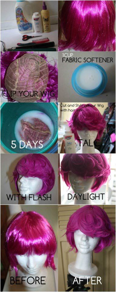 How to Remove that Shine From Your Synthetic Wig Using 2 Odd