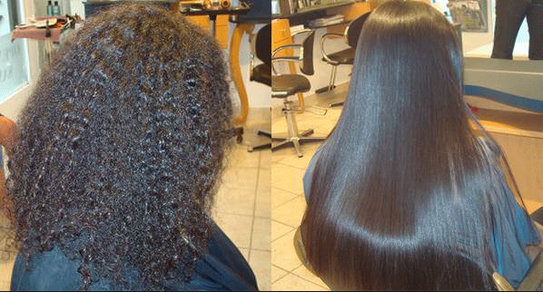 keratin hair treatment on natural hair