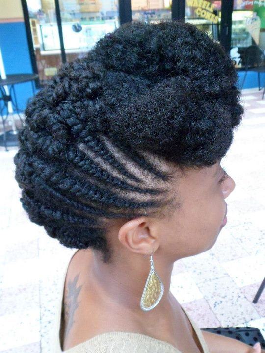Braided up do