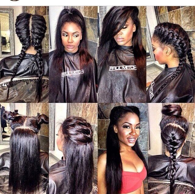 4 Part Vixen Sew In Hairstyles