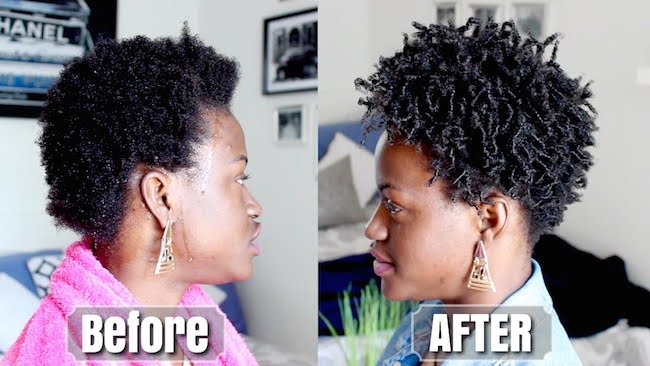 A Simple Finger Coil Style Tutorial For Short 4c Natural Hair