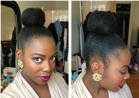 How To Create The Perfect Sleek Low Bun For Type 4 Curly Natural Hair   African American Hairstyle Videos  AAHV