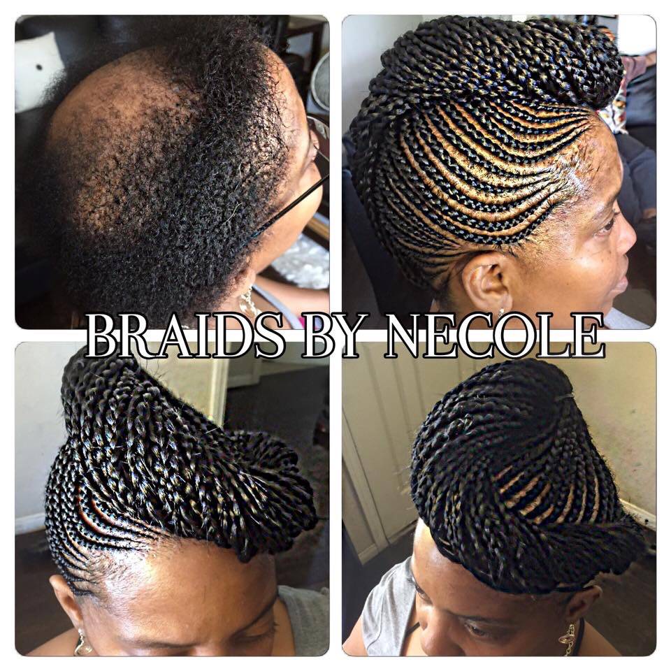 Black Hairstyles To Cover Edges