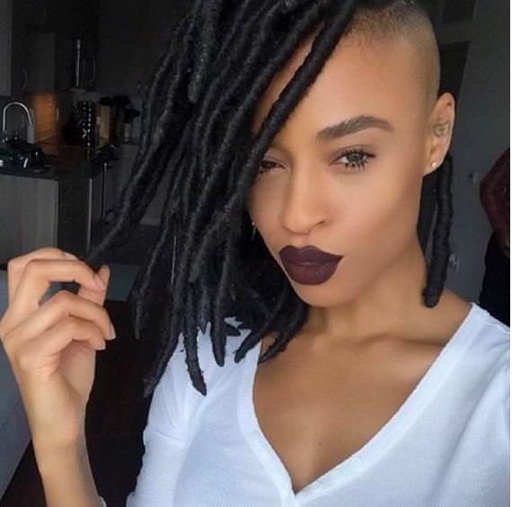 Shaved Sides and Faux Locs With @tyler_whitley - Black Hair Information