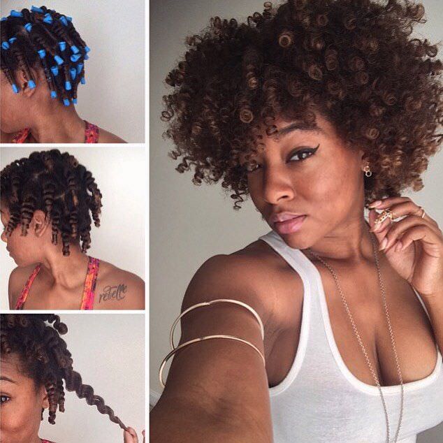 4 Tips To Achieve The Perfect Curly Afro With Perm Rods Black Hair Information