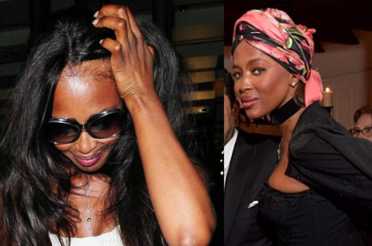 Naomi Campbell Natural Hair