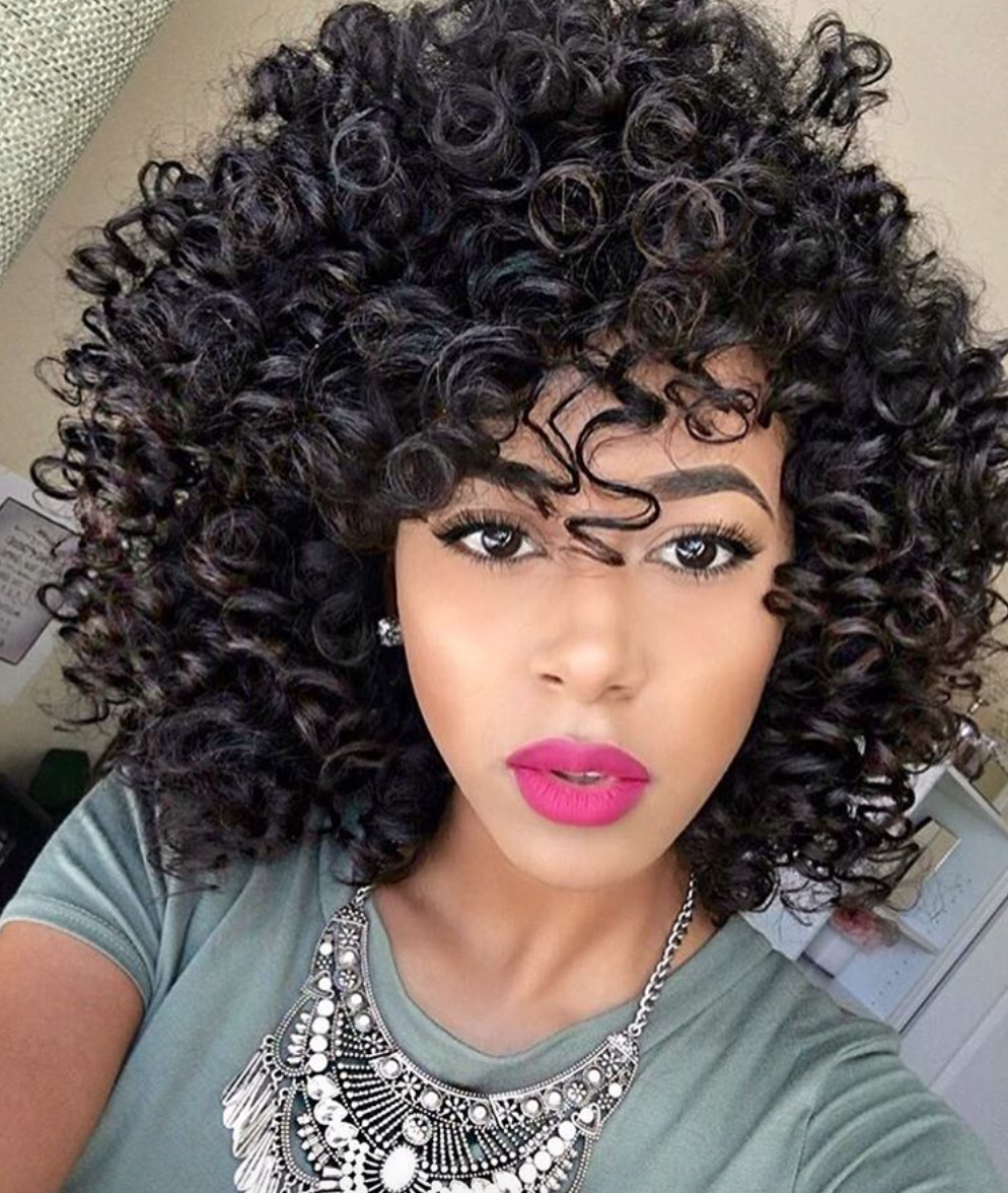 Black Hairstyles Curly Perm