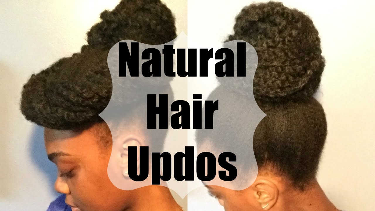 NATURAL HAIR UPDOS WITH MARLEY HAIR [Video] - Black Hair 