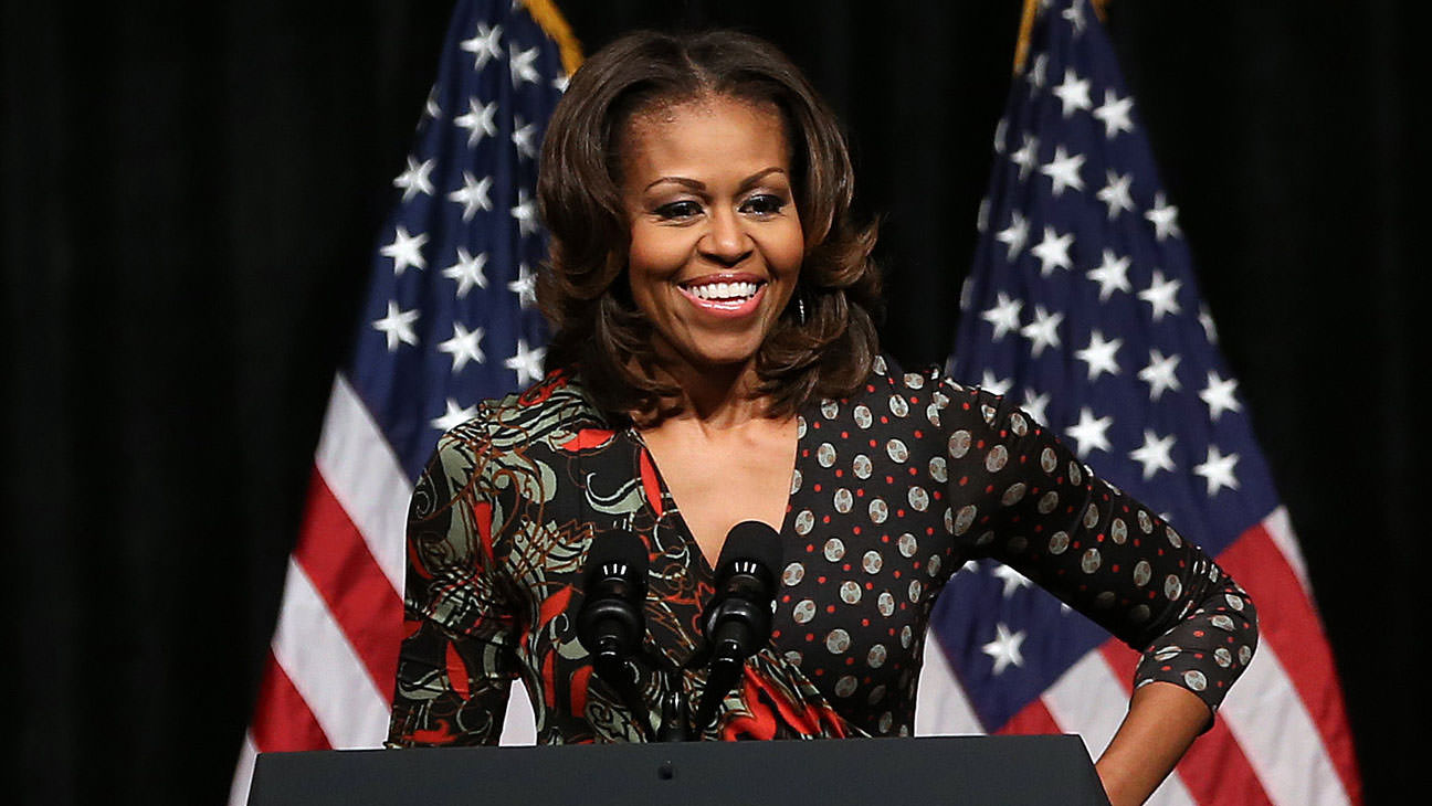 Michelle Obama Visits DC High School To Discuss Importance Of Education