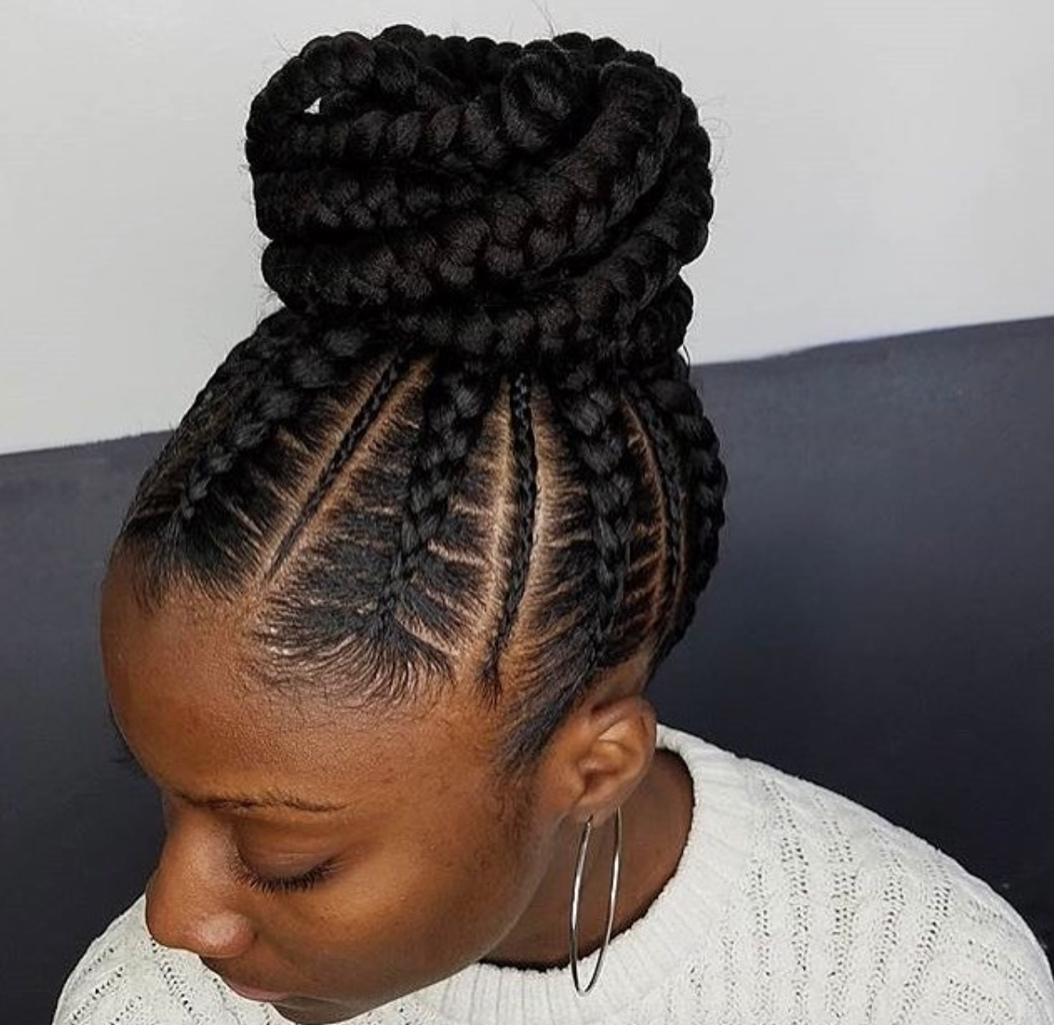 How To Do A Braided Bun With Short Hair