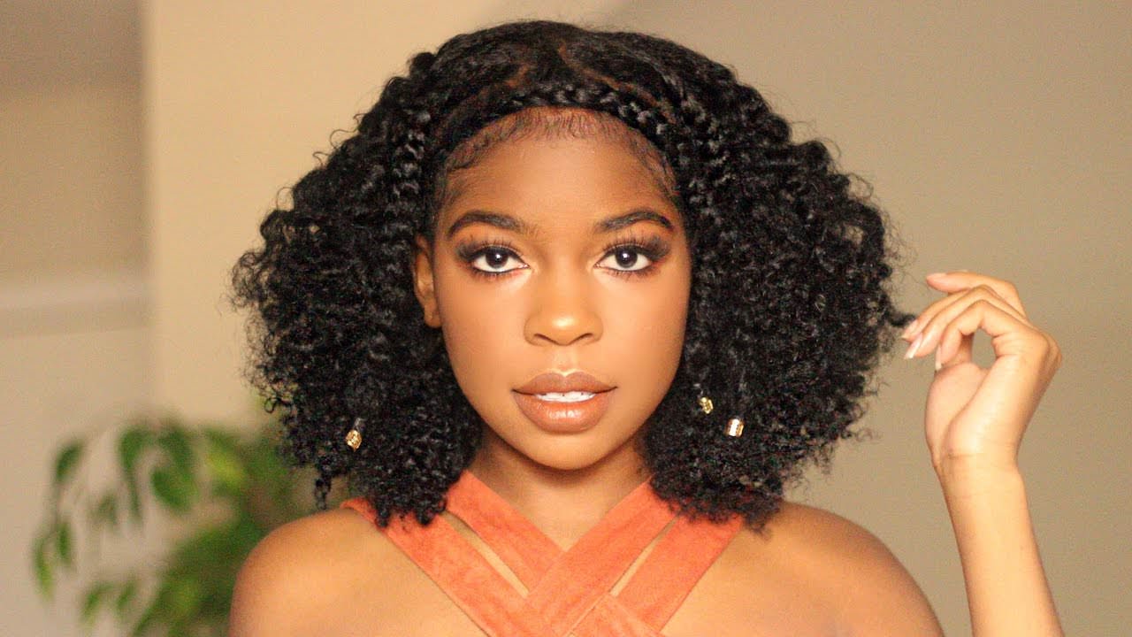 Quick And Easy Braid Out Style On Natural Hair Black Hair