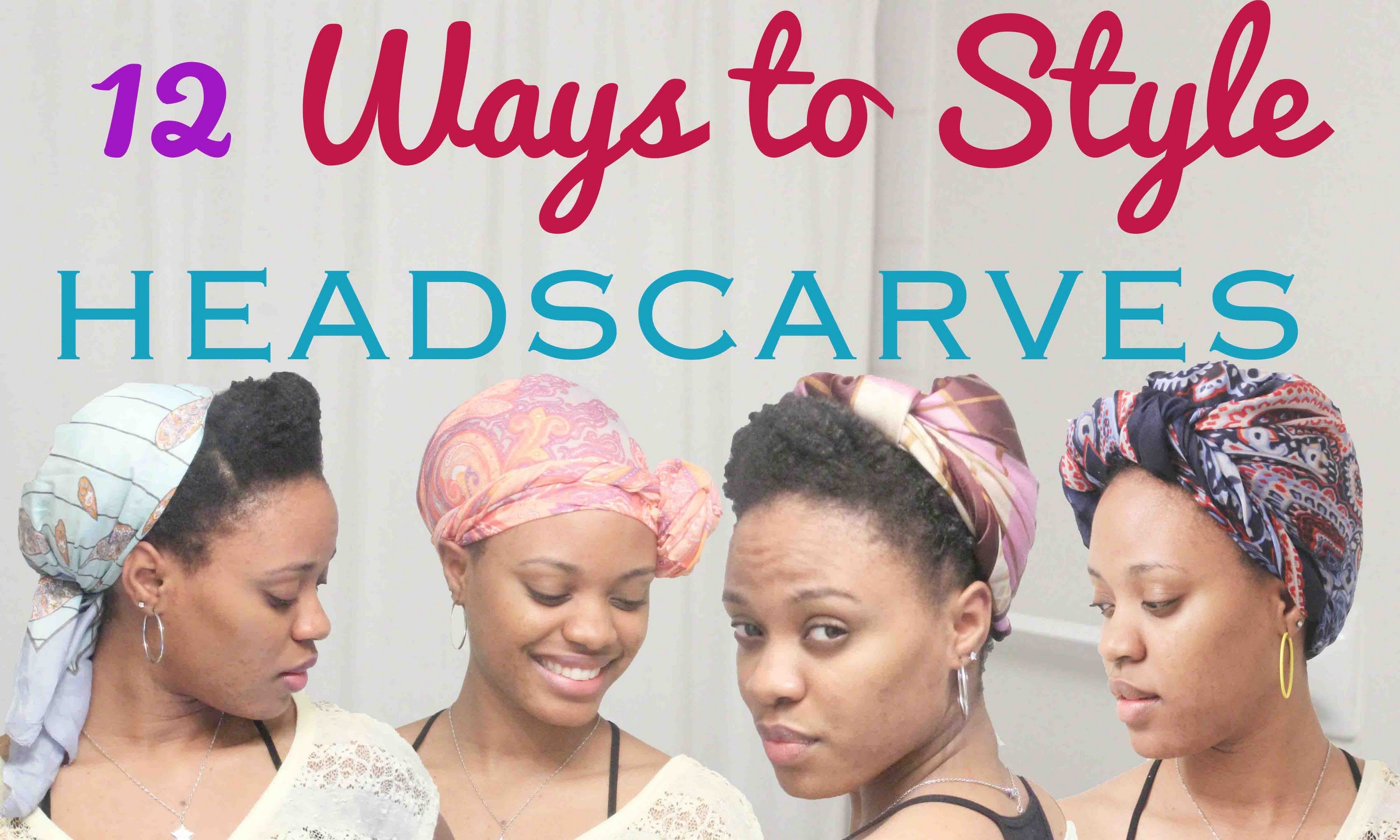 Head wrap styles hot sale for short natural hair