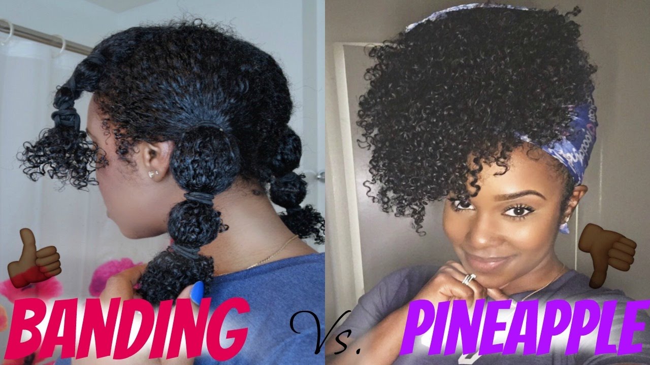 I Will Never Pineapple My Natural Hair Again The Banding