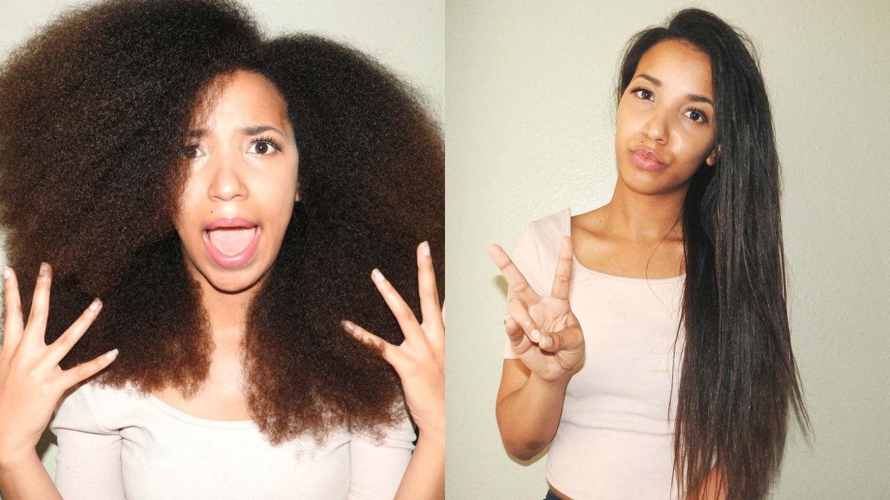 Straightening Your Natural Hair A Sign Of Insecurity Black Hair Information