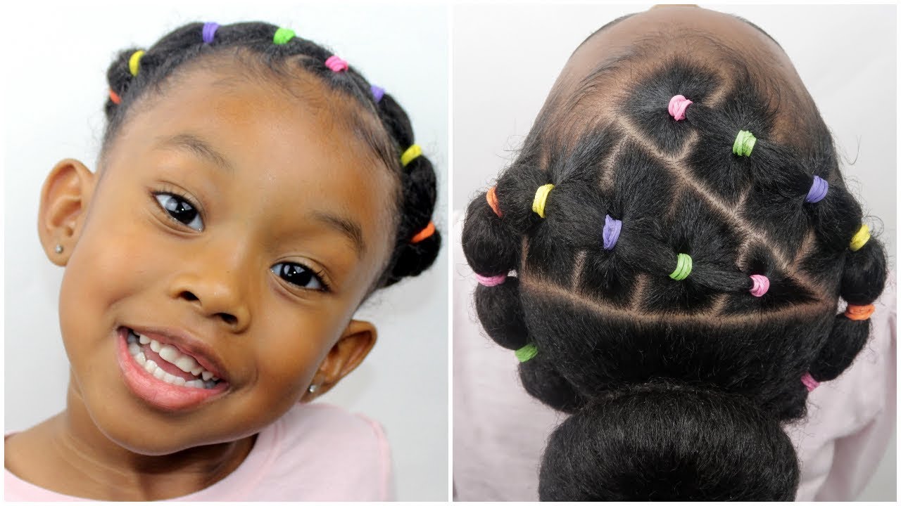 Easy 20 Minute Hairstyle  Hair Tutorial For Little Girls -9709