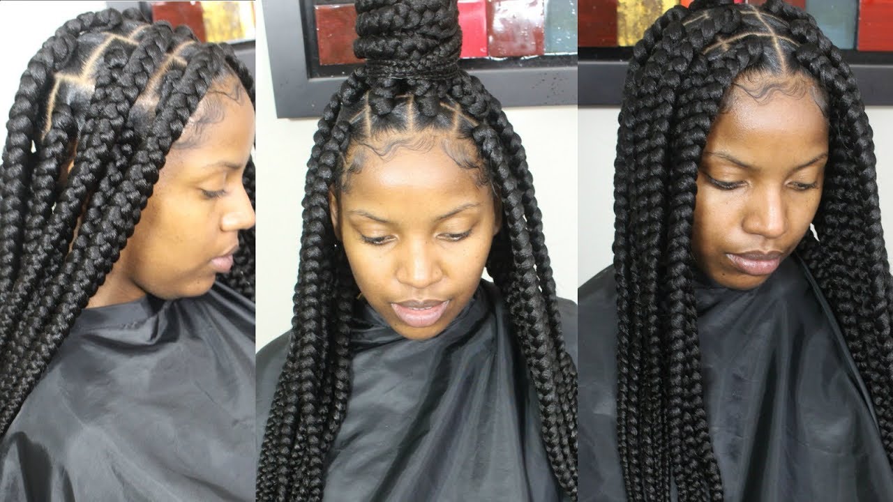 Jumbo Box Braids Tutorial [Video] - Black Hair Information