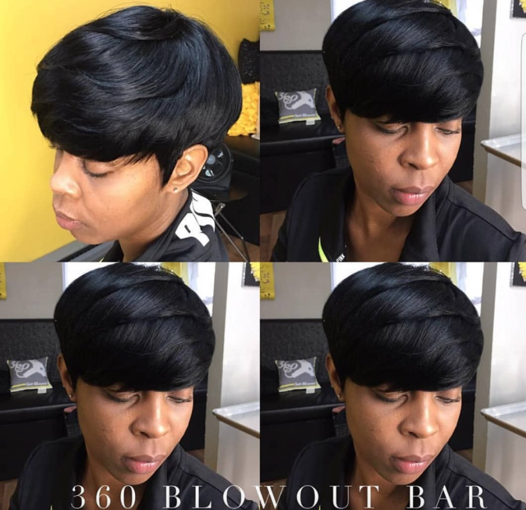 Gorgeous! via chicago's @360blowoutbar - Black Hair Information