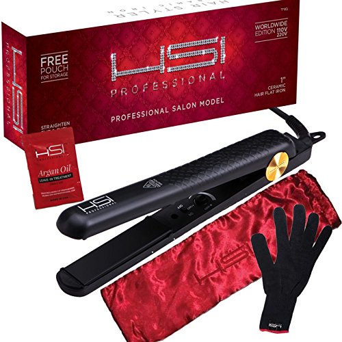 Example of a Tourmaline flat iron - HSI Professional Glider Ceramic Tourmaline Ionic Flat Iron