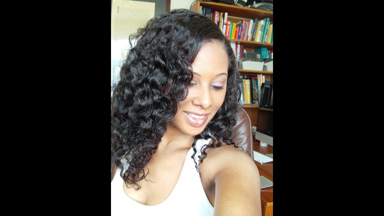 The Best Braid Out Ever On Relaxed Hair