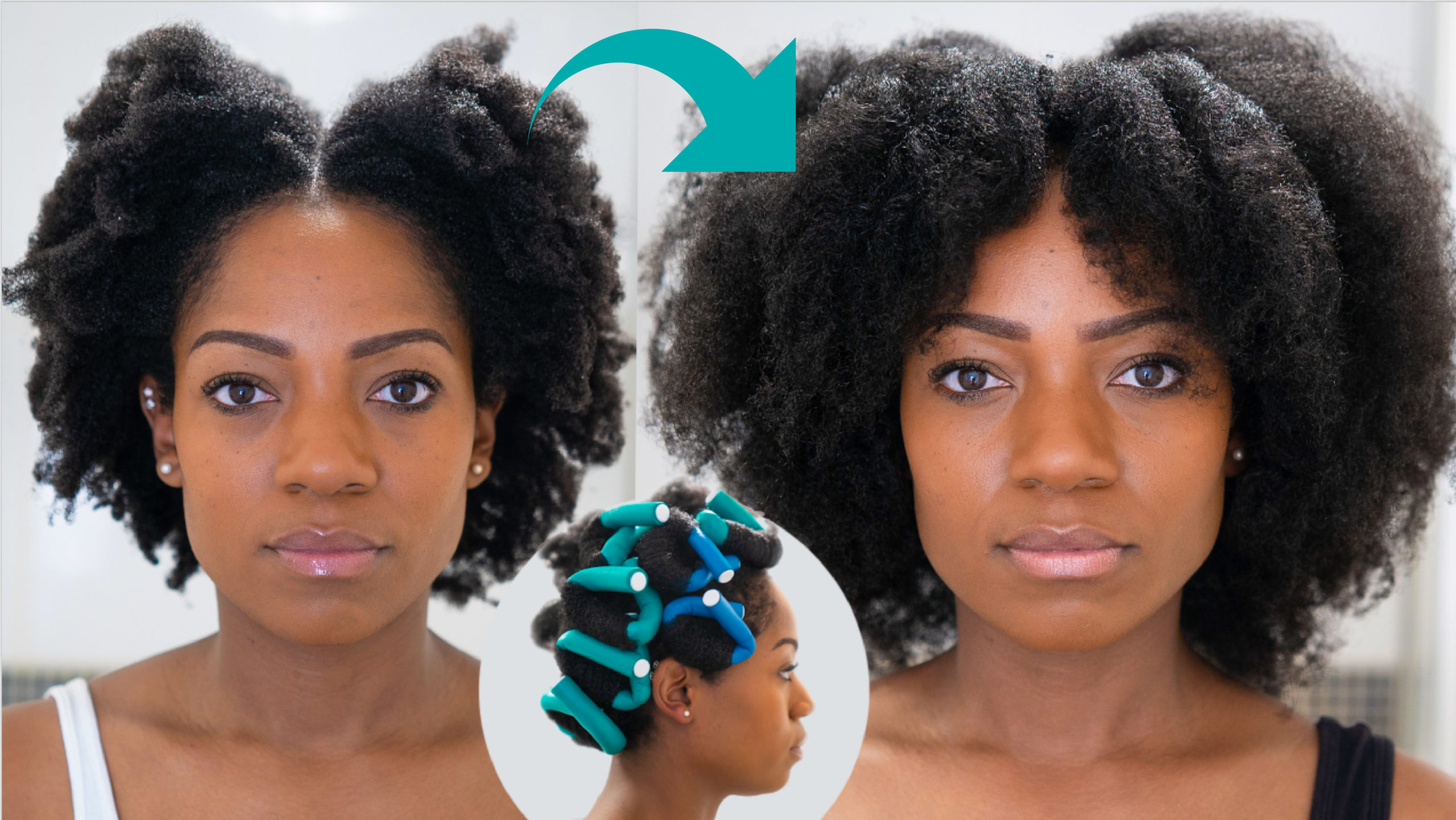 How To STRETCH Natural Hair WITHOUT HEAT using FLEXI-RODS (4B/4C Natural  Hair) - Black Hair Information