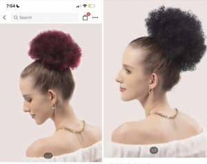 Social Media Goes Wild Over A White Model Used To Promote Afro Puffs