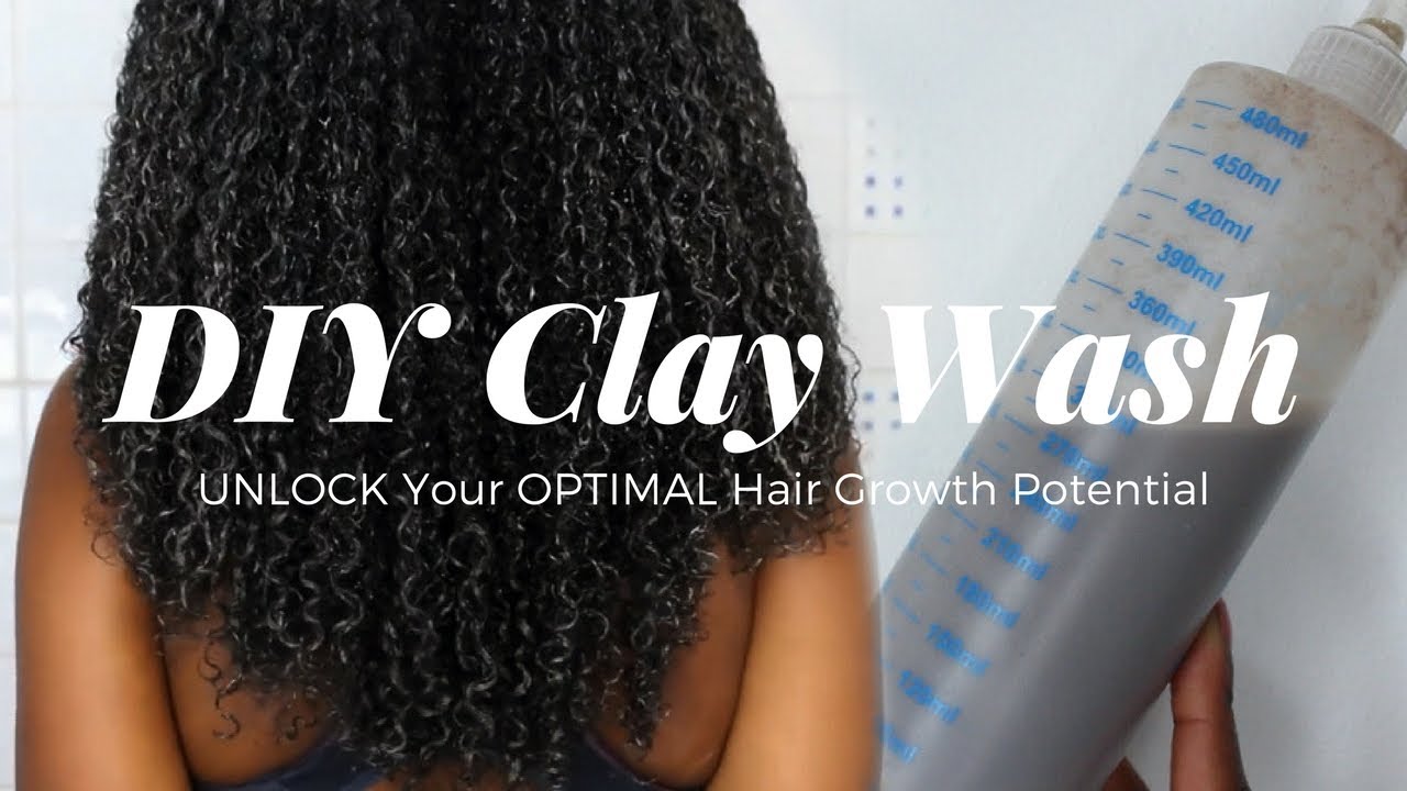 DIY Clay Wash [Video] Black Hair Information